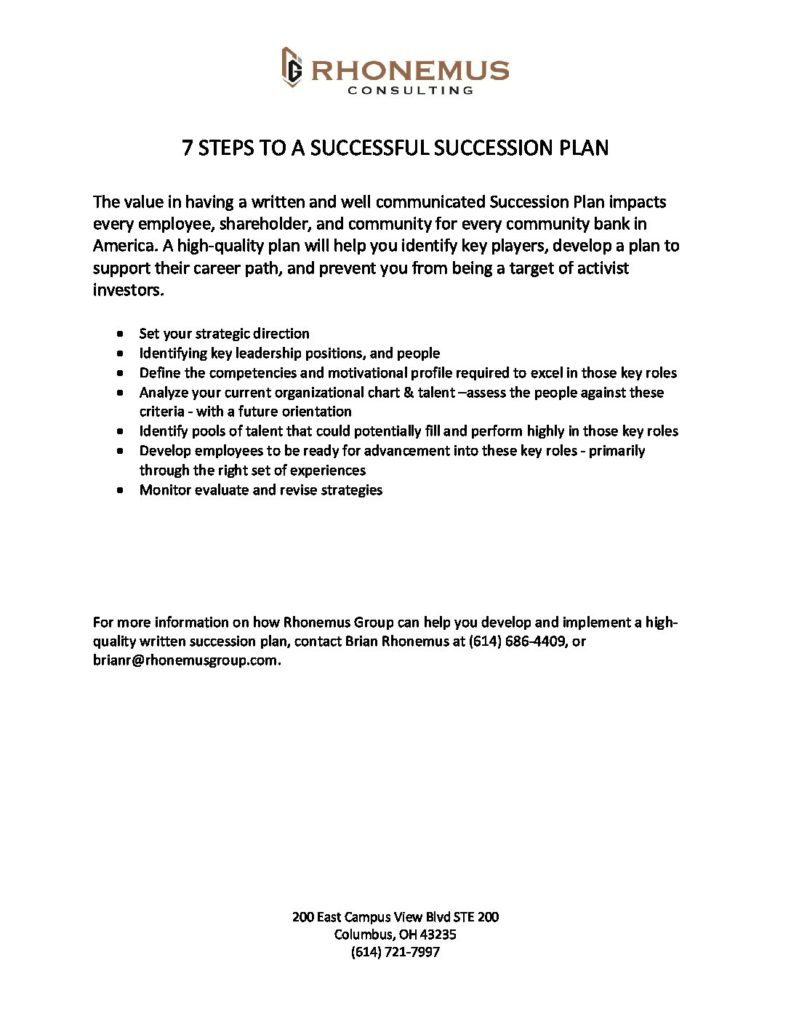 Succession planning PDF